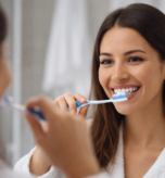 brushing twice a day